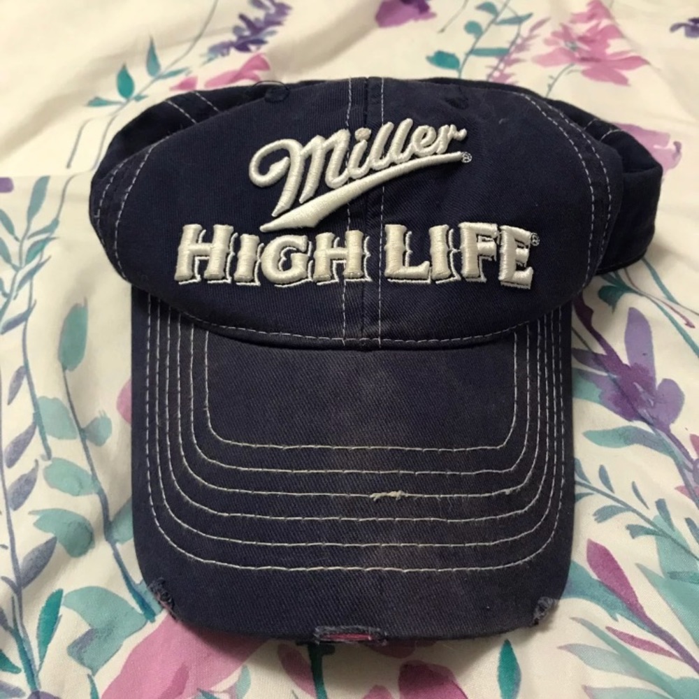 Miller high life hat